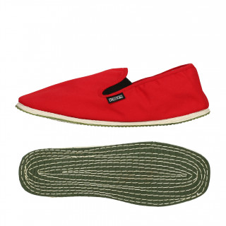 Ethletic Fair Fighter - Farbe cranberry red aus Bio-Baumwolle